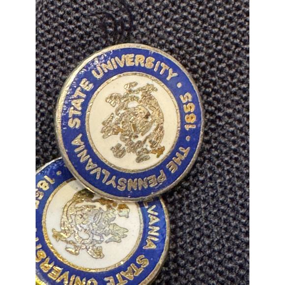 Ben Silver The Pennsylvania State University Blue Blazer Crest Buttons - Picture 2 of 16
